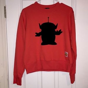 Disney Pixar Toy Story Crewneck Sweater Sz Medium